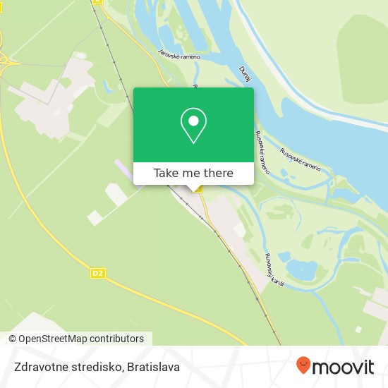 Zdravotne stredisko map