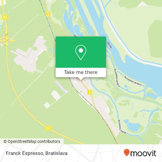 Franck Espresso map