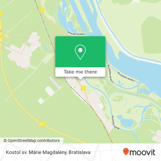 Kostol sv. Márie Magdalény map