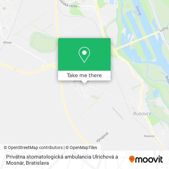 Privátna stomatologická ambulancia Ulrichová a Mosnár map