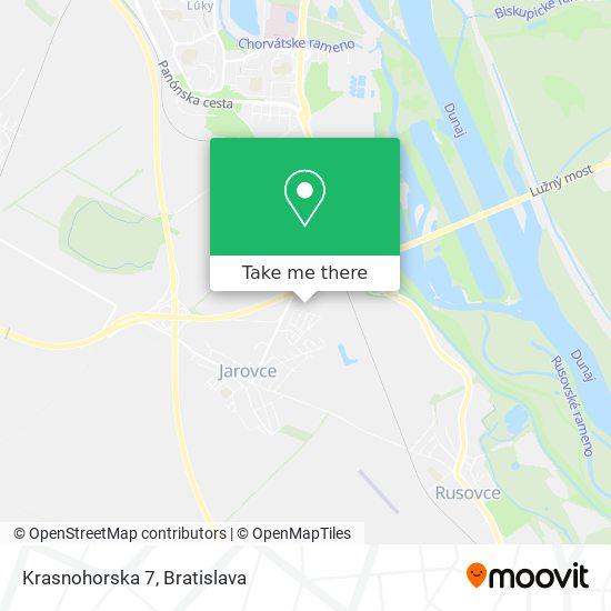 Krasnohorska 7 map