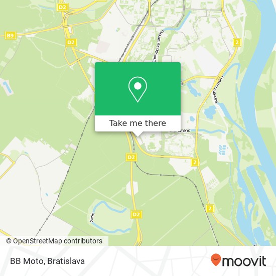 BB Moto map