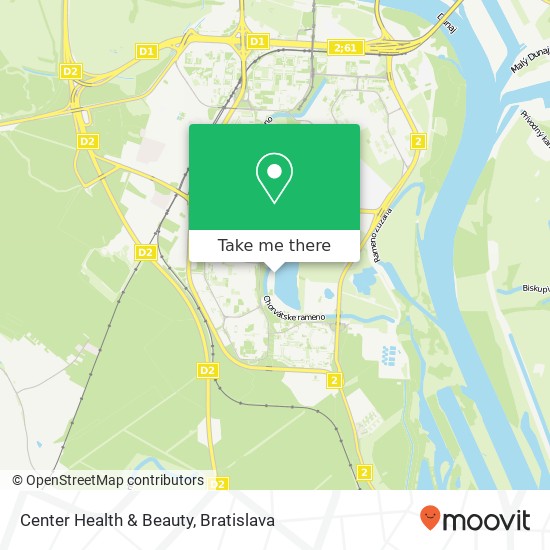 Center Health & Beauty map