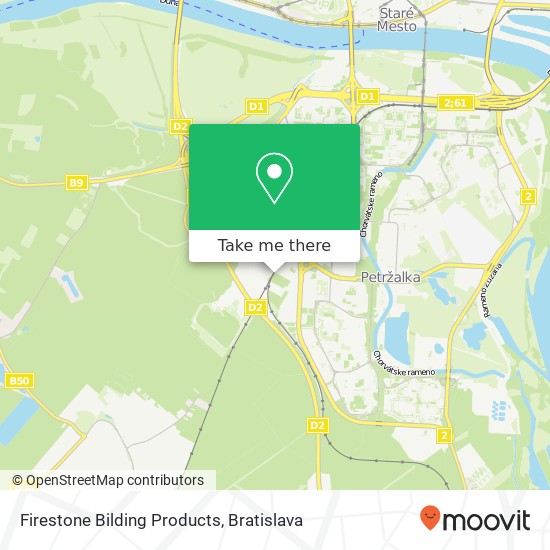 Firestone Bilding Products map