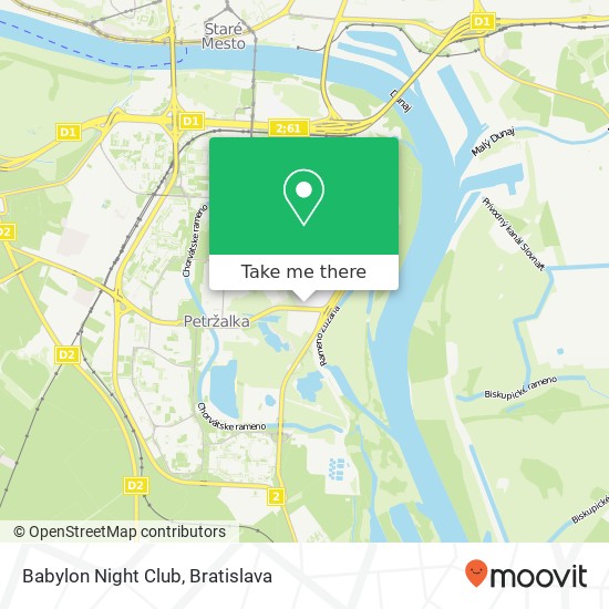 Babylon Night Club map