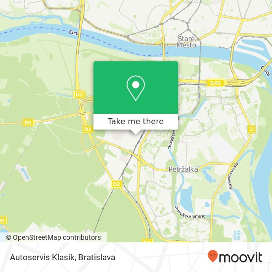 Autoservis Klasik map