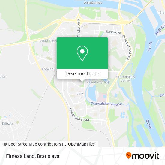 Fitness Land map