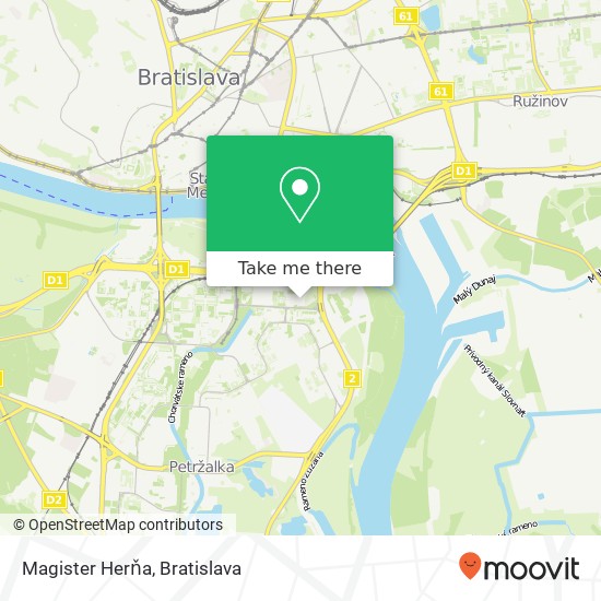 Magister Herňa map