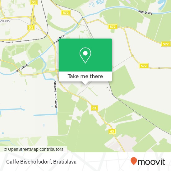 Caffe Bischofsdorf map
