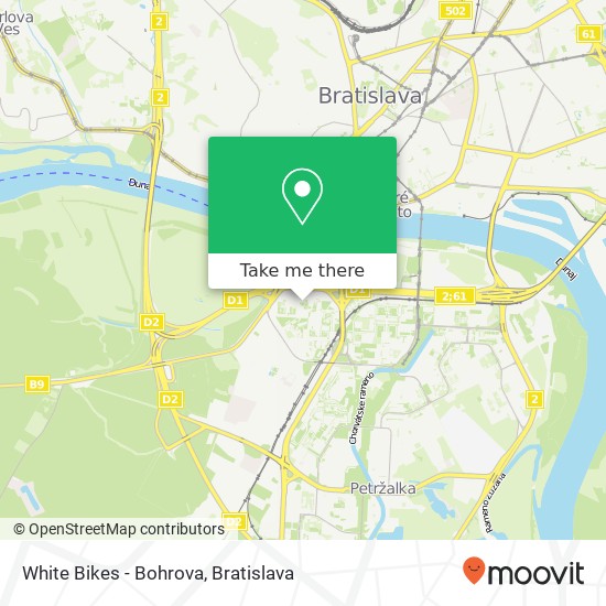 White Bikes - Bohrova map