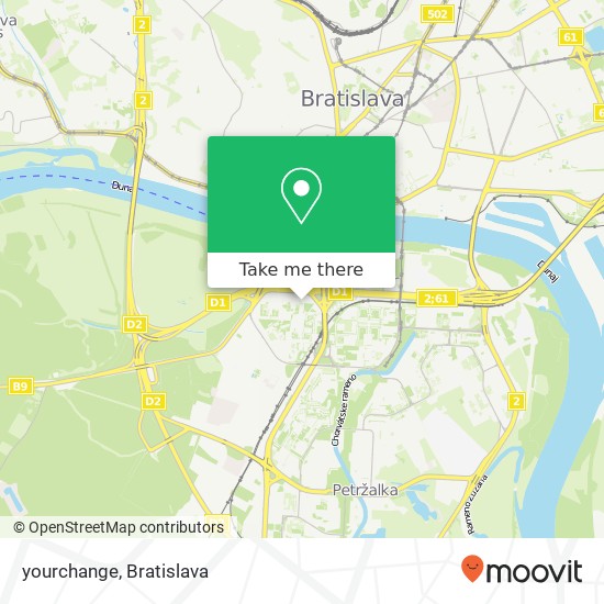 yourchange map