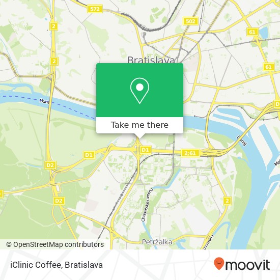 iClinic Coffee map