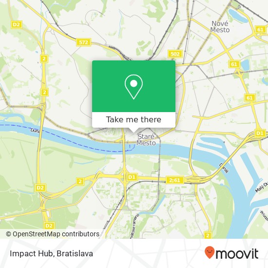 Impact Hub map