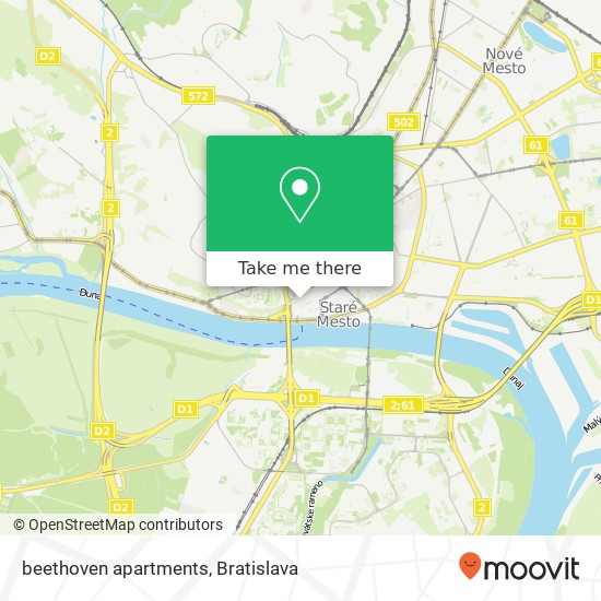 beethoven apartments map