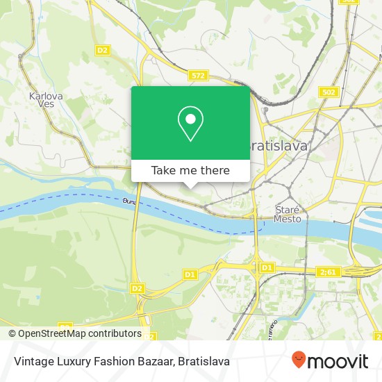 Vintage Luxury Fashion Bazaar map