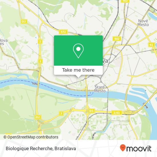 Biologique Recherche map