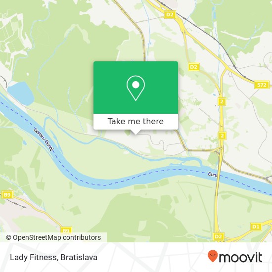 Lady Fitness map