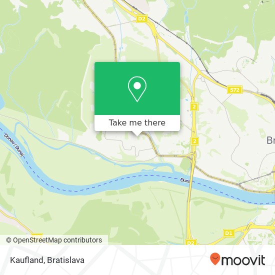 Kaufland map