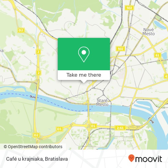 Café u krajniaka map