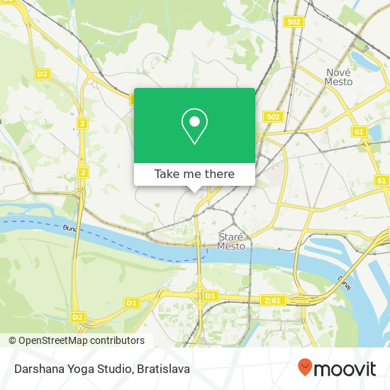 Darshana Yoga Studio map