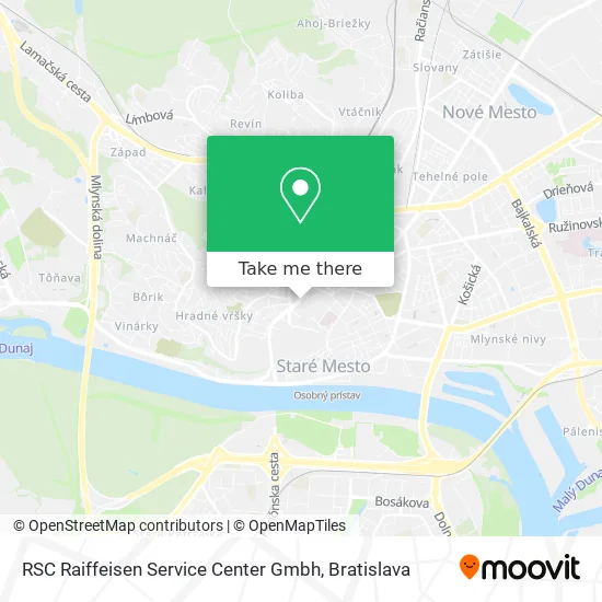 RSC Raiffeisen Service Center Gmbh map