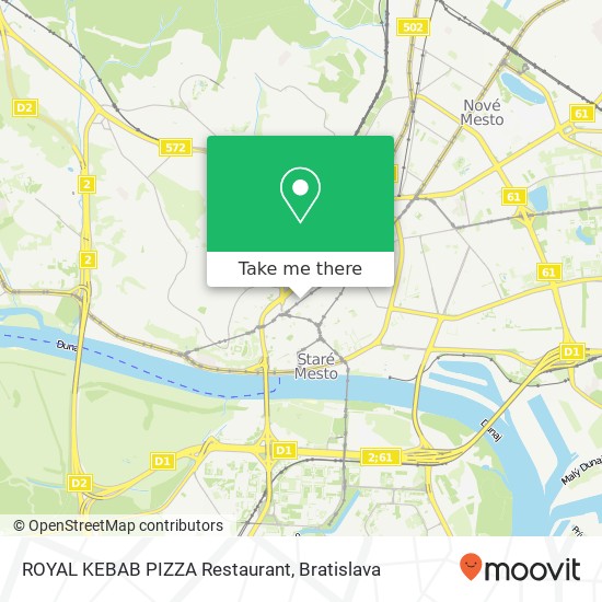 ROYAL KEBAB PIZZA Restaurant map