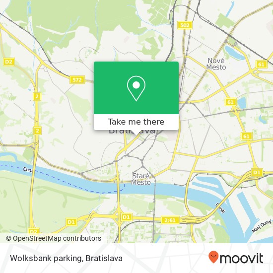 Wolksbank parking map