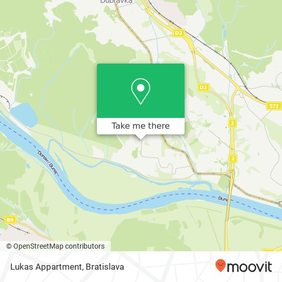Lukas Appartment map