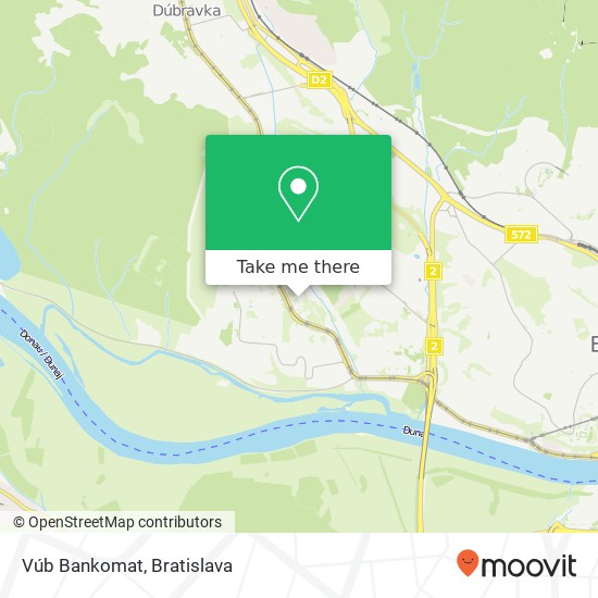 Vúb Bankomat map