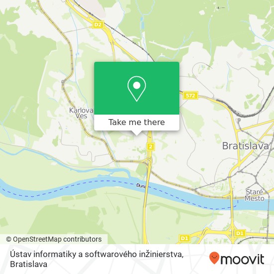 Ústav informatiky a softwarového inžinierstva map