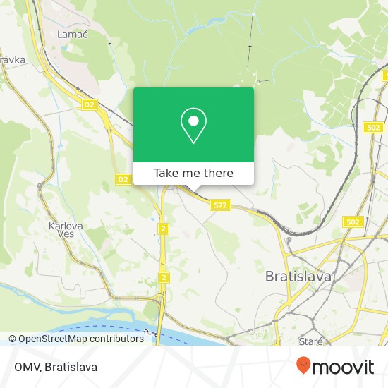 OMV map