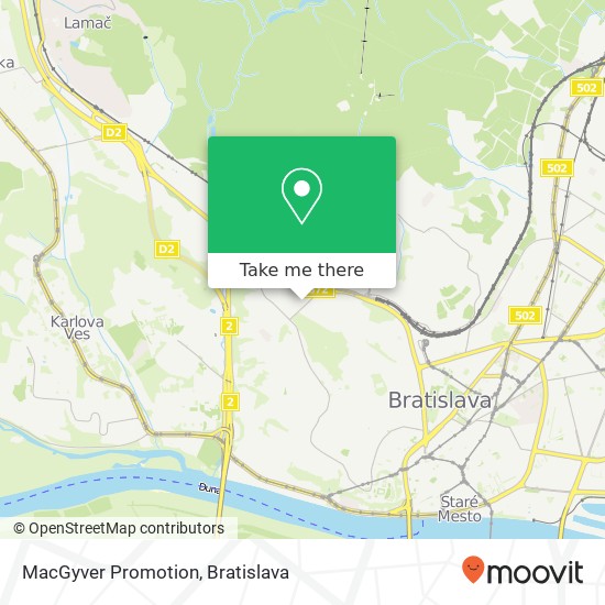 MacGyver Promotion map