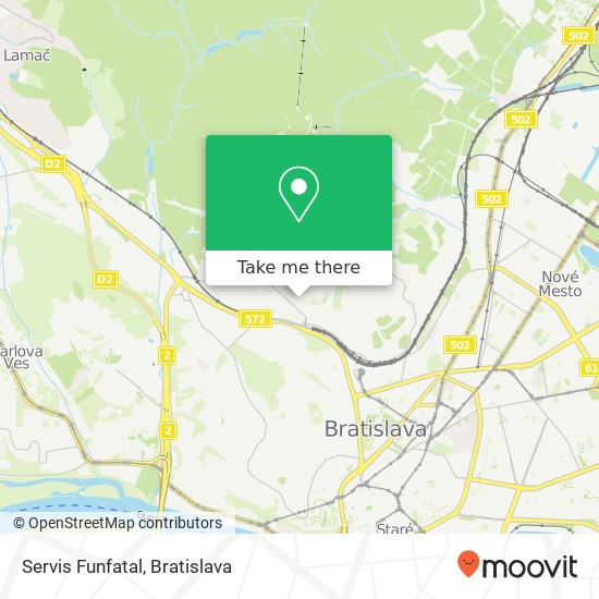 Servis Funfatal map