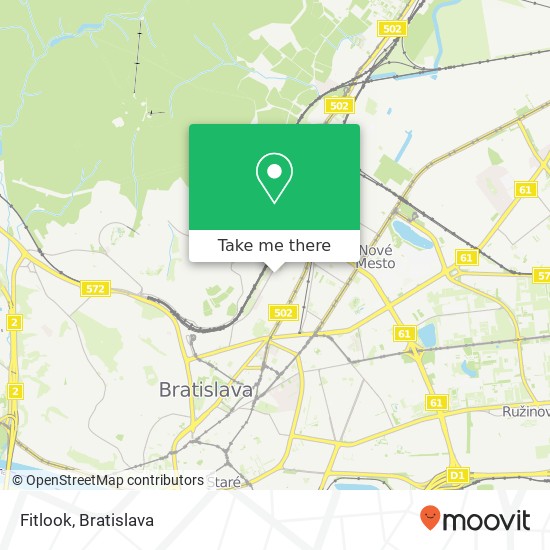 Fitlook map
