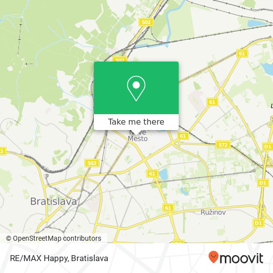 RE/MAX Happy map