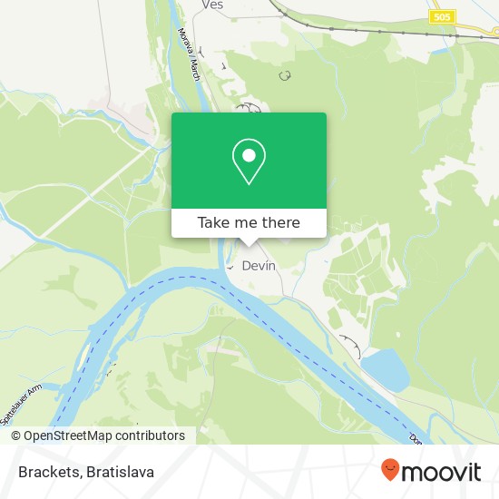 Brackets map