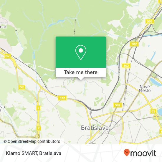 Klamo SMART map