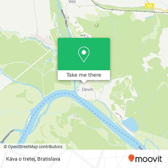 Káva o tretej map