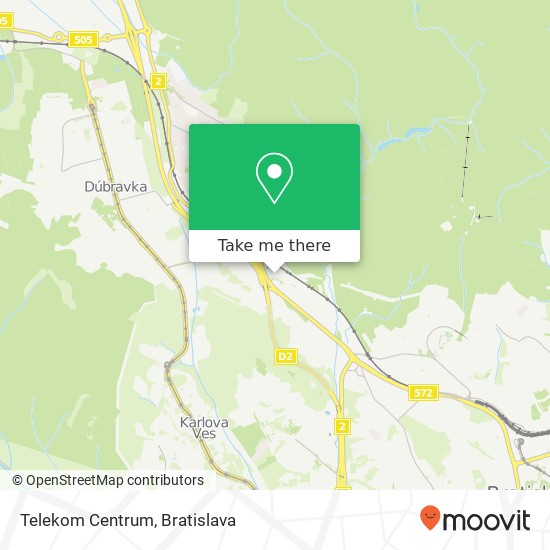 Telekom Centrum map