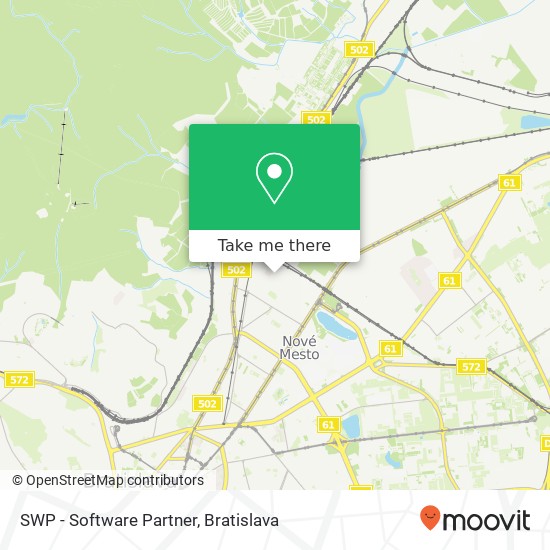 SWP - Software Partner map