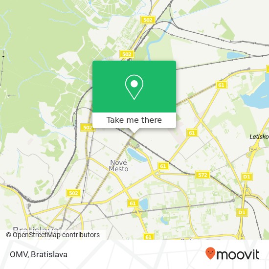 OMV map