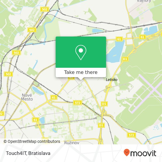 Touch4IT map