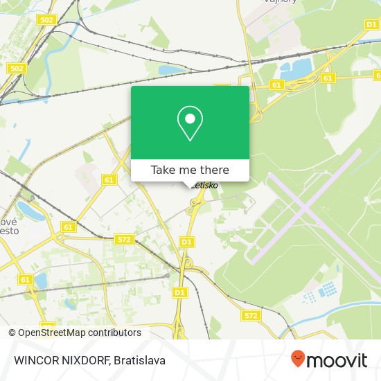 WINCOR NIXDORF map