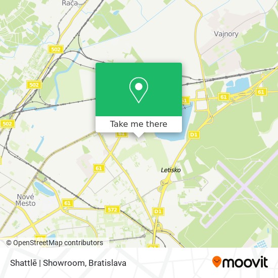 Shattlē | Showroom map