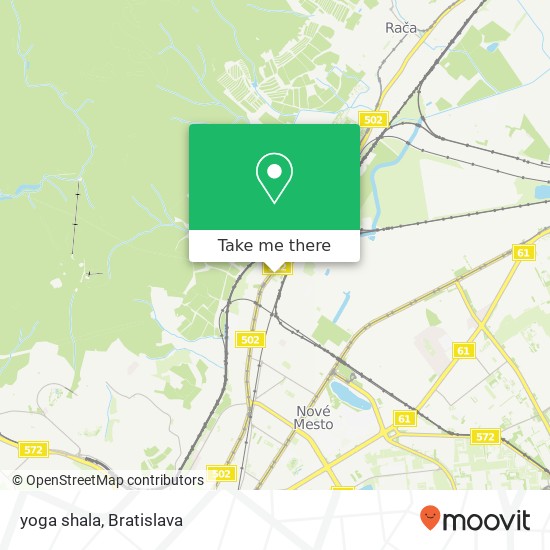 yoga shala map