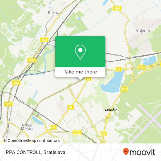 PPA CONTROLL map