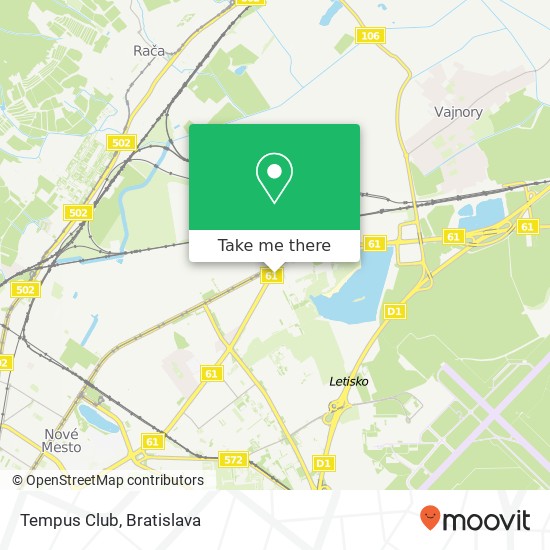 Tempus Club map