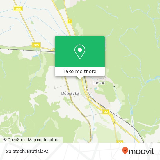 Salatech map