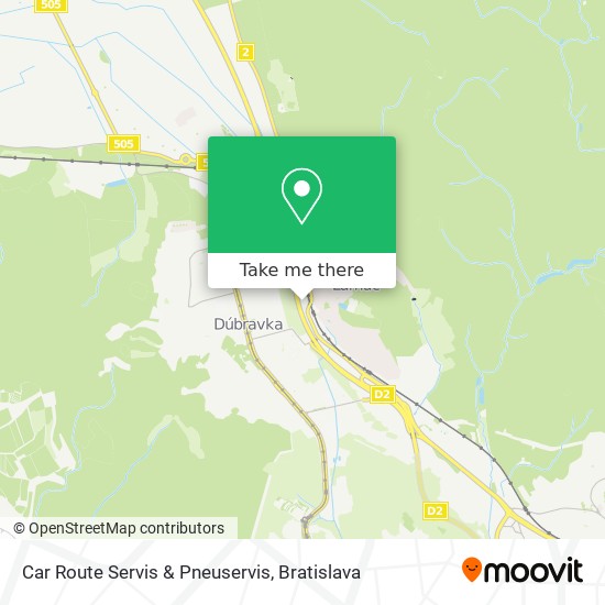 Car Route Servis & Pneuservis map