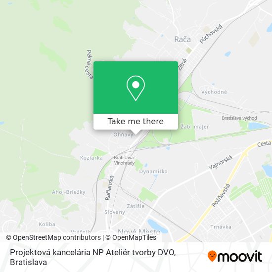 Projektová kancelária NP Ateliér tvorby DVO map